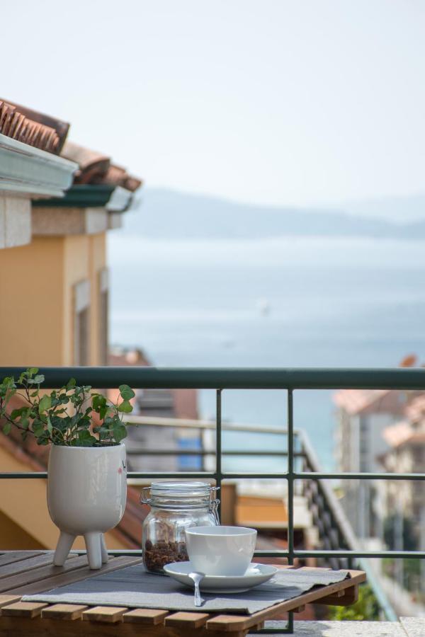 Apartament Precioso Atico Con Terraza Y Vistas A Silgar. Sanxenxo Zewnętrze zdjęcie